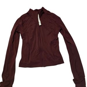 Lululemon Athletica Deep Red Jacket
